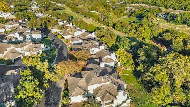 birds eye view of property featuring a residential view