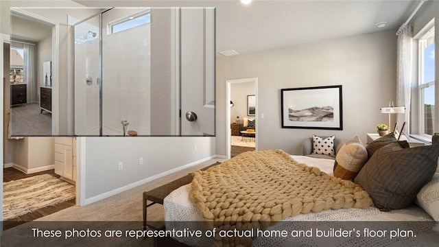 sitting room featuring carpet floors