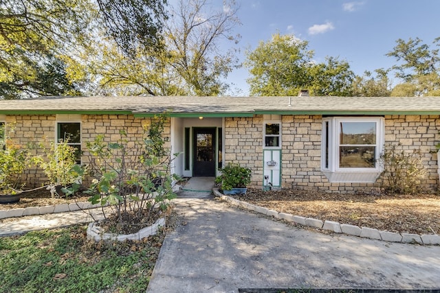 view of ranch-style house