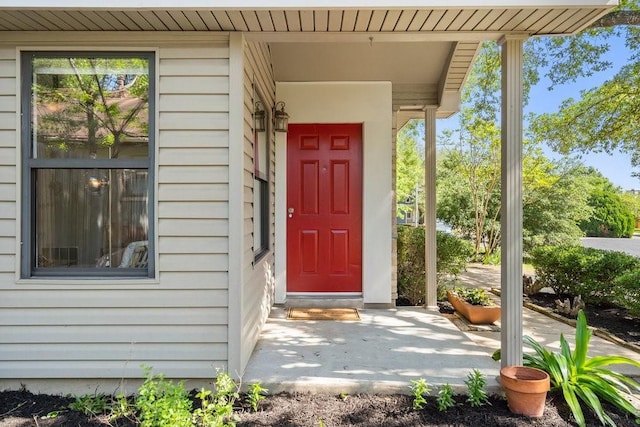 view of property entrance