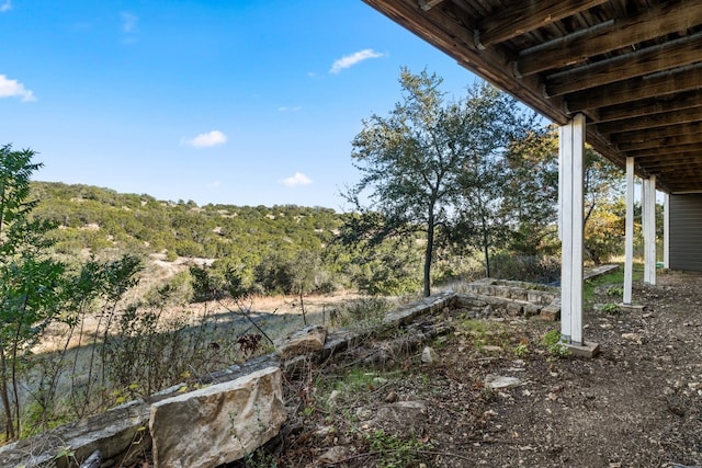 21200 Bertram Ln, Spicewood, TX 78669 - view of yard featuring a wooded view