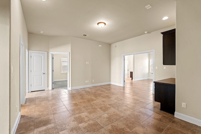 view of tiled empty room