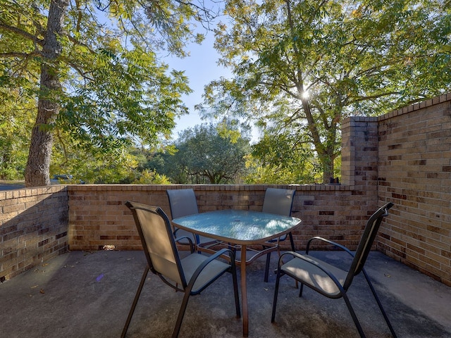 view of patio / terrace