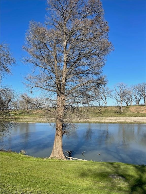 view of water feature