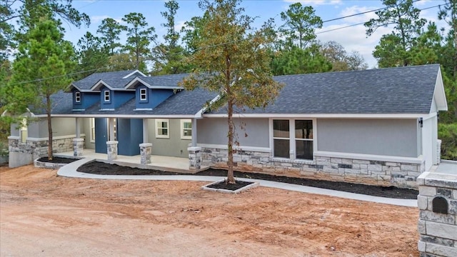 view of front of house with a porch