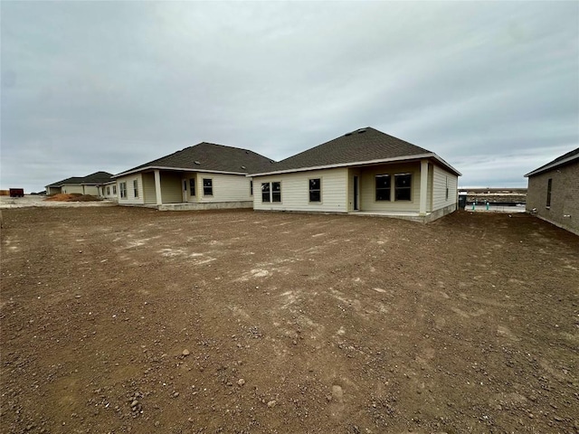 view of rear view of house