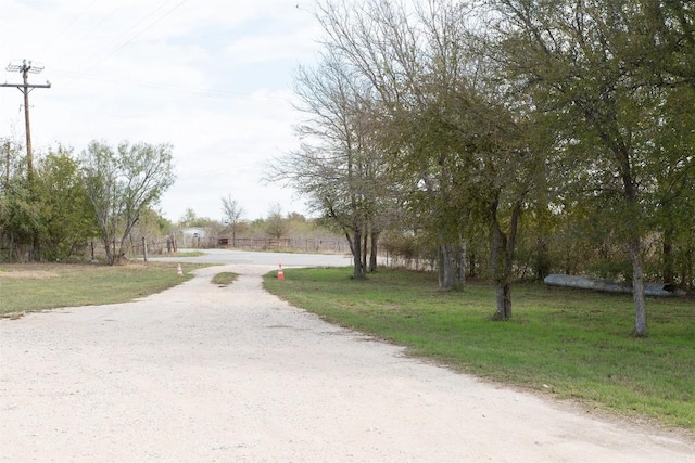 view of property's community featuring driveway