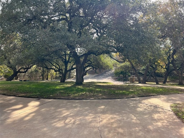 exterior space featuring a yard