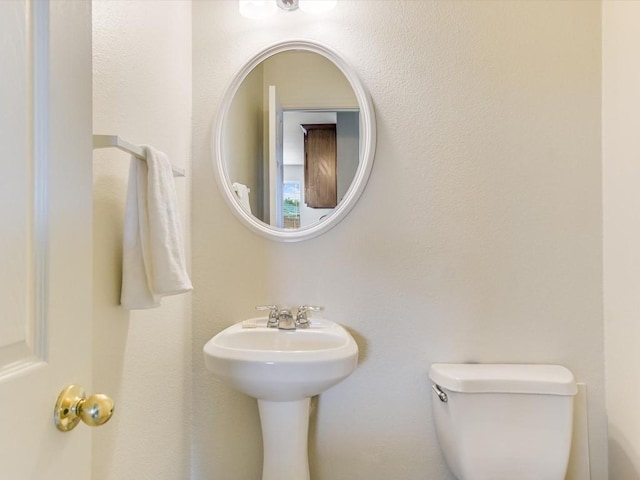 bathroom with toilet