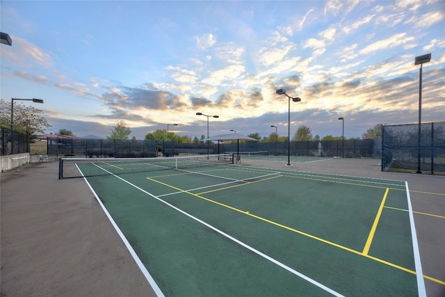 view of sport court