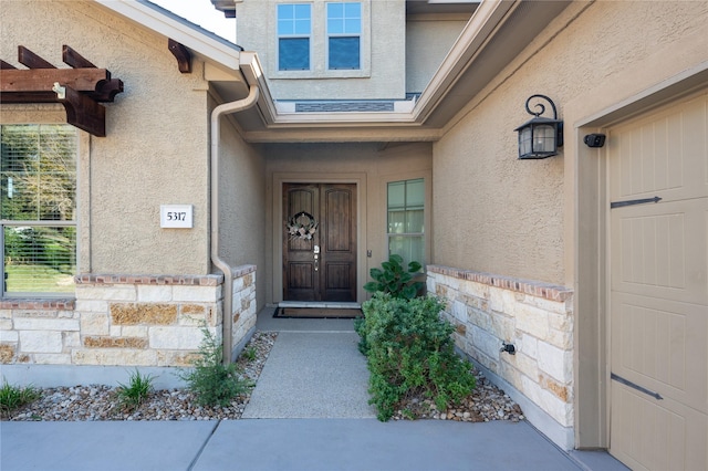 view of entrance to property