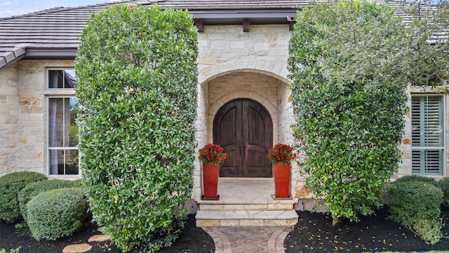 view of property entrance