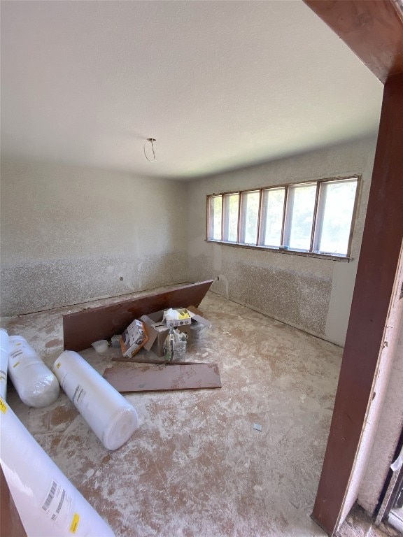 spare room with plenty of natural light