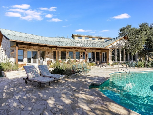 1178 Hidden Creek Dr, Dripping Springs, TX 78620 - swimming pool featuring a patio
