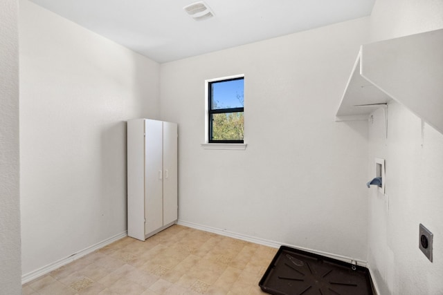 view of laundry room