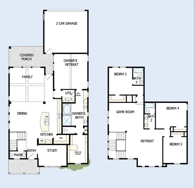 5900 Comanche Moon Trl, Austin, TX 78747 - view of floor plan / room layout
