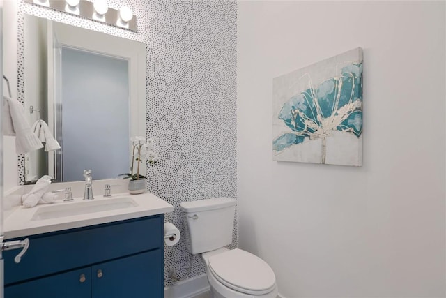 1211 Cometa St Unit B, Austin, TX 78721 - bathroom featuring toilet and vanity