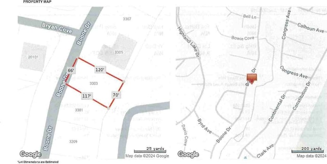 3303 Boone Dr, Lago Vista TX, 78645 land for sale