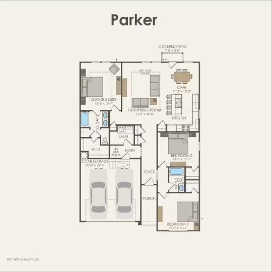 217 Canyoncrest Way, Liberty Hill, TX 78642 - view of room layout