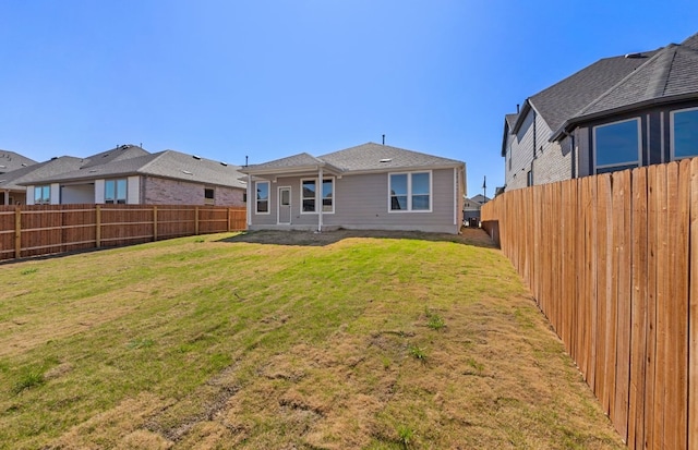 217 Canyoncrest Way, Liberty Hill, TX 78642 - back of property featuring a fenced backyard