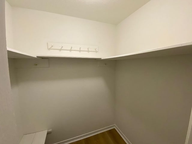 1005 N Lbj Dr Unit A-5, San Marcos, TX 78666 - spacious closet featuring dark wood finished floors