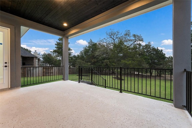 view of patio / terrace