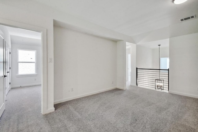 596 Biscayne Bay Bnd, Kyle, TX 78640 - unfurnished room with baseboards, visible vents, and carpet floors