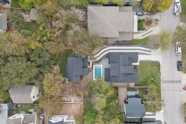 birds eye view of property featuring a residential view