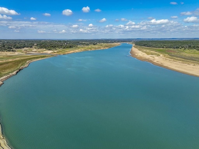 106 Center Cove Ii Loop, Spicewood, TX 78669 - drone / aerial view of a large body of water