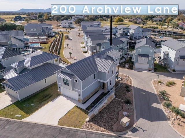 200 Archview Ln, Kingsland, TX 78639 - aerial perspective of suburban area