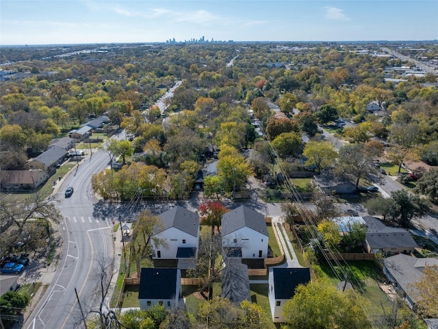 aerial view