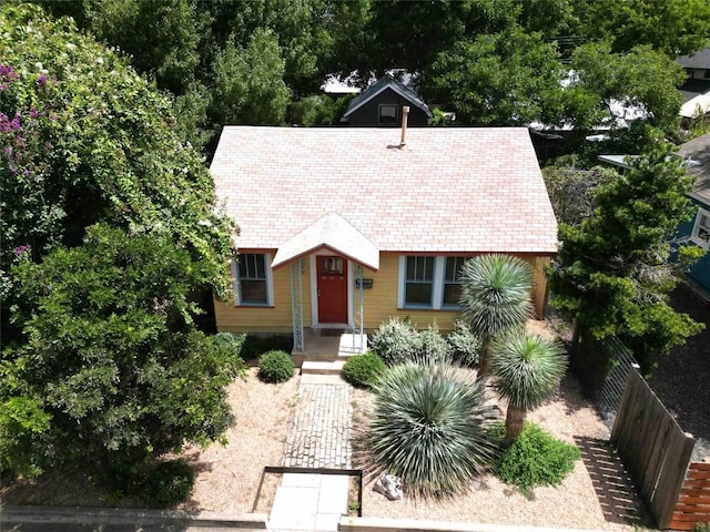 view of bungalow