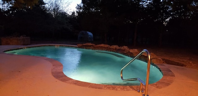 view of pool