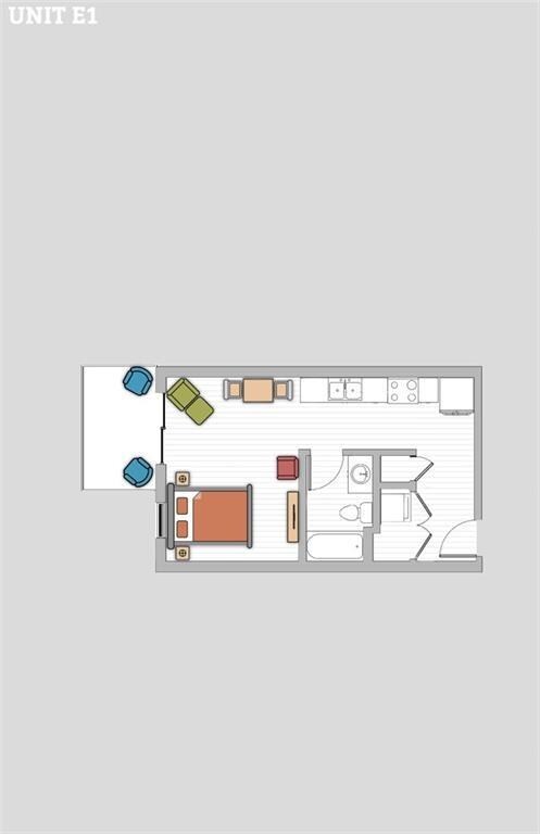 6444 Burnet Rd Unit 305, Austin, TX 78757 - floor plan / room layout