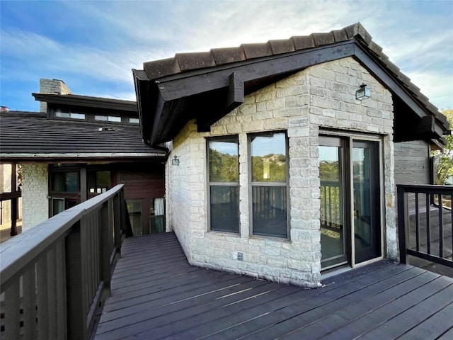 4324 Far W Blvd, Austin, TX 78731 - view of wooden deck