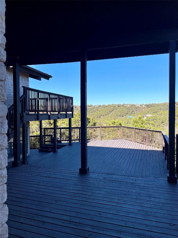 4324 Far W Blvd, Austin, TX 78731 - view of wooden deck