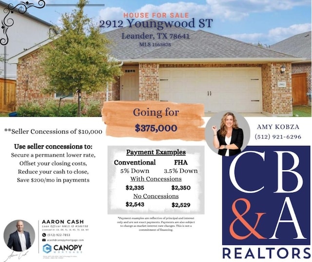 2912 Youngwood St, Leander, TX 78641 - view of a document