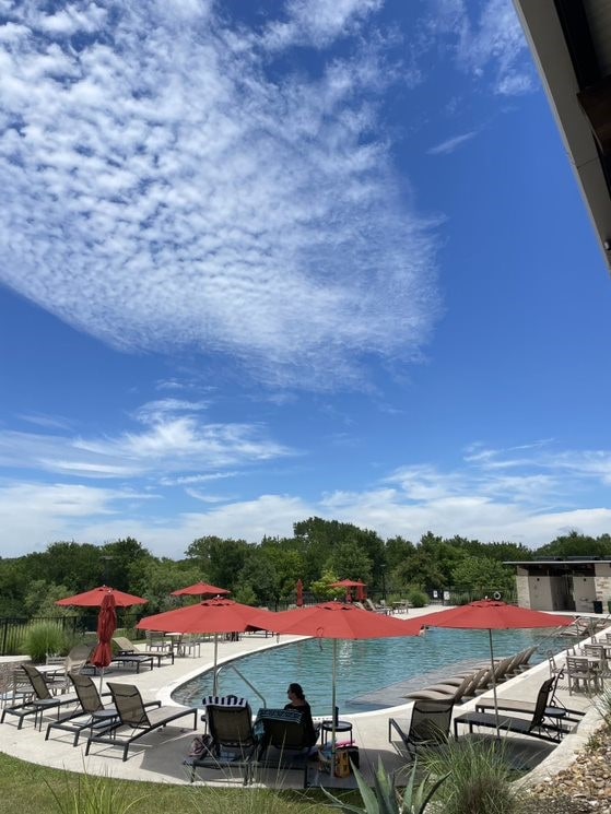 view of pool