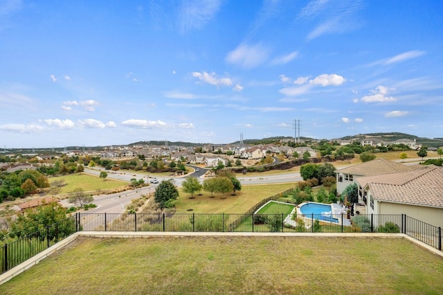 203 Serene Hilltop Cir, Lakeway, TX 78738 - aerial view of a pool area