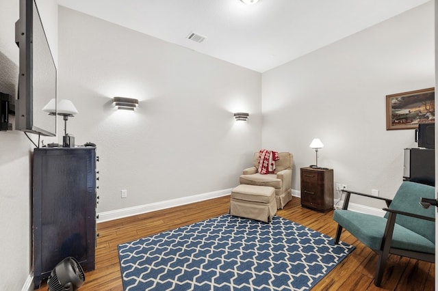 203 Serene Hilltop Cir, Lakeway, TX 78738 - sitting room featuring baseboards and wood finished floors