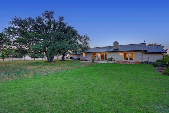 exterior space with a patio