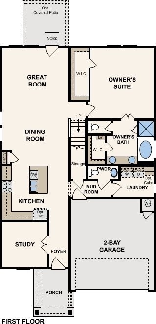 2143 Tobias Leo Way, Round Rock, TX 78665 - view of floor plan / room layout