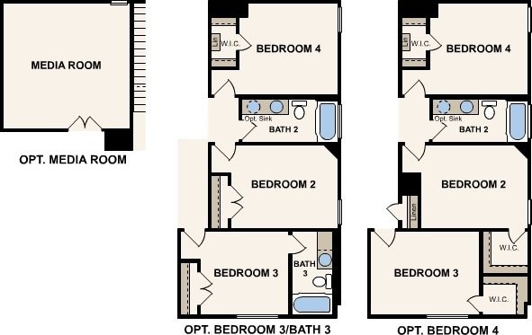 2143 Tobias Leo Way, Round Rock, TX 78665 - view of floor plan / room layout