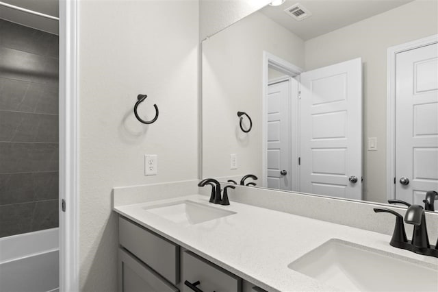 113 Wagon Spoke Way, Liberty Hill, TX 78642 - bathroom featuring double vanity