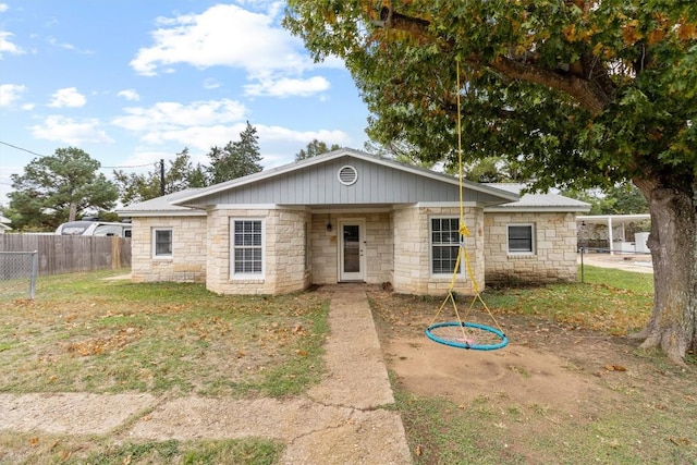 view of ranch-style home