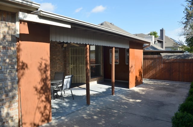 view of patio / terrace