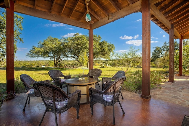 view of patio / terrace