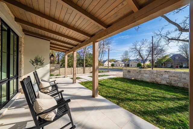 view of patio / terrace