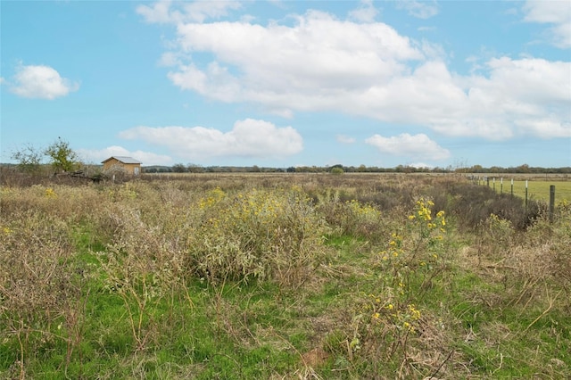 view of nature featuring a rural view