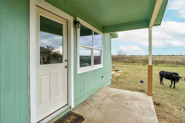 view of entrance to property